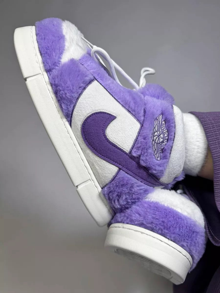 Plufsy™ AIR JR 1 | PURPLE Puf Sneaker